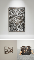 Nature-Inspired Steel Wall Panel