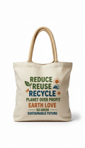 Eco-Friendly Advocacy Tote Bag