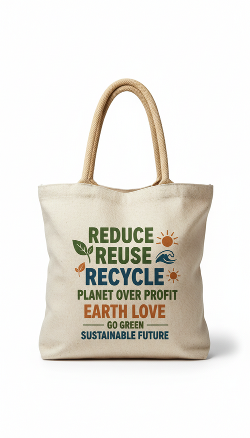 Eco-Friendly Advocacy Tote Bag